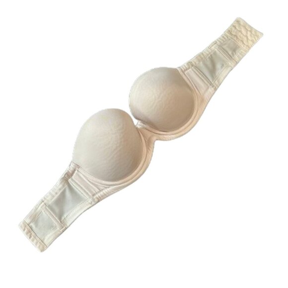 Wacoal 32DD Nude Neutral Padded Strapless Bra - Picture 1 of 9